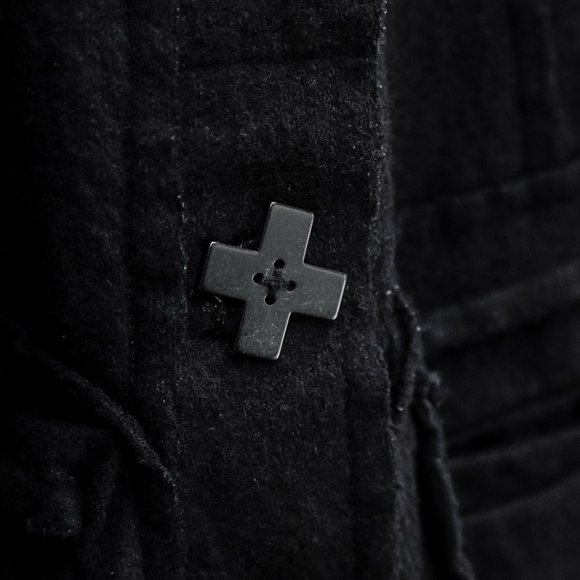 Rundholz Black Label Black Wool Distressed Evening Jacket - Picture 8 of 10